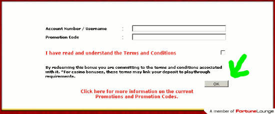 Microgaming Casino Guide - Step 4 - Claiming A Bonus