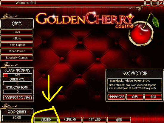 Rival Casino Guide - Step 3 - Making A Deposit