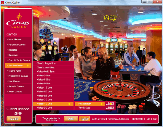 Playtech Casino Guide - Step 5 - Playing The Games